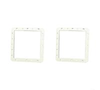 2pcs SPX1091G Gasket for pour hayward Skimmer SP1091LX White | Compatible with SP1091LX, SP1091WM, pour dyna-Skim, ensures tight seal, prevents leaks, easy DIY install