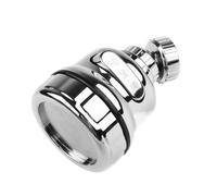2pcs Stainless Steel Faucet Sprayer Tap Aerator Bubbler Nozzle Diffuser Adapter Filter Water-saving Kitchen Sink Bathroom Wash Basin Pour Cuisine