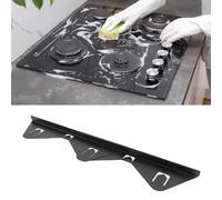 2PCS Stainless Steel Stove Gap Covers, Stove Gap Filler Range Trim Kit Retractable Stove Gap Filler Guard for Kitchen Counter Side Gap Adjustable Length