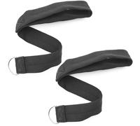 2PCS STOLLER STOCHER, 18, 5 pouces anti-porteurs et laisse de poussette anti-perdure pour la plupart des chariots pour bébés, laisse courte pour la sécurité des chiens.