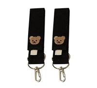 2Pcs Stroller Hooks for Hanging Bags Shopping Bags Durable Cartoon Universal Armrest Hook for Prams Bag Clip