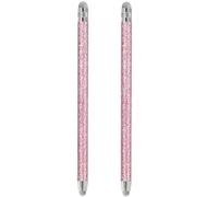 2PCS Stylet pour IPad/IPhone/Android Tablettes,Ecrans tactiles Stylet de Remplacement pour Tablette Téléphone, Haute sensibilité et précision (Rose)