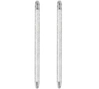 2PCS Stylet pour IPad/IPhone/Android Tablettes,Ecrans tactiles Stylet de Remplacement pour Tablette Téléphone, Haute sensibilité et précision (Argent)