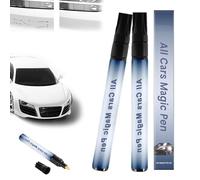 2pcs Stylo Polymère Carrosserie,stylopro Anti Rayure Voiture Polymere,stylo De Retouche Peinture Voiture,Kit Réparation Peinture Express En 3 Étapes, Universel Toutes Couleurs-2pcs