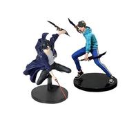 2PCS Sung Jin Woo Figure Statue PVC Action Figures Cartoon Modèle Collection Ornements Décoratifs