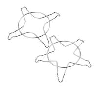 2pcs Support Auxiliaire for Pot à Lait Support de Cuisinière Dessous de Plat Support de Pot à Lait Support de Cuisinière Universel Estufas Anneau de Support de Table de Cuisson à Gaz Support à Outils