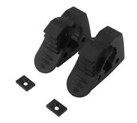 2PCS Support de Pelle, Support Mural en Caoutchouc à Dégagements Rapides Montage Pince Pelle Porte-Outil Hache Accessoires Voiture Bateaux pour Barres Toit Camions Bateaux