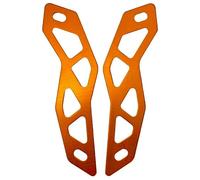2Pcs Support Pare-Brise pour Ducati Multistrada 1200 Enduro 2016-2017 | Support Bulle Pare-Brise Moto Rehausse Deflecteur Fixation Reglage Hauteur Aerodynamique Accessoires