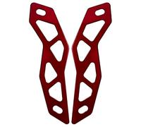 2Pcs Support Pare-Brise pour Ducati Multistrada 1200 Enduro 2016-2017 | Support Bulle Pare-Brise Moto Rehausse Deflecteur Fixation Reglage Hauteur Aerodynamique Accessoires