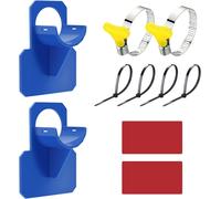 2PCS Support Tuyau Piscine Set,Adaptateur pour Piscine,Accessoires Piscine pour Support Tuyau Piscine Intex Pompe,Accesoire Piscine Accessoire Piscine Hors Sol,Accessoire Piscine Tubulaire de 26-38mm