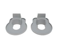 2PCS Swimming Pool Pipe Holders, ABS Pool Hose Holder with double sided stickers Above Ground Swimming Pool Hose Support Bracket Prevent Pipe Sagging