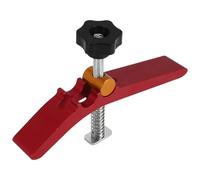 2pcs T-Track Hold Down Clamp Set Aluminum T-Slot Table Workbench Wood Fixture Jig Clamping Blocks Platen pour Table de Travail à Fente