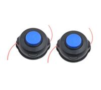 2pcs T25 Grass Trimmer Head with Nylon Line Lawn Mower Replacement String Brush Cutter Tool Accessories