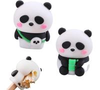 2pcs Taille-Crayon Manuel Taille Crayon Avec Reservoir,Taille-Crayon Mignon Patte De Chat,Taille Crayon Enfantavec Reservoir Enfant,Réservoir De Copeaux,Prix Étudiant Cadeau,Pour Enfants,Motif Panda