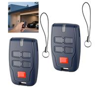 2Pcs Télécommande Portail 433.92MHz Compatible BFT Mitto 4 B RCB4 - Sécurité Rolling Code, Programmation Facile, Batterie 12V Incluse, Pour Portes et Portails Automatiques, Avec manuel d'utilisation
