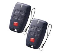 2Pcs Télécommande Portail 433.92MHz Compatible BFT Mitto 4 B RCB4 - Sécurité Rolling Code, Programmation Facile, Batterie 12V Incluse, Pour Portes et Portails Automatiques, Avec manuel d'utilisation