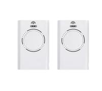 2PCS Télécommande Portail 868 MHz, telecommande universelle portail, Compatible XT2 868 SLH LR, XT4 868 SLH LR, T2/T4 868 SLH, DL2/DL4 868 SLH, 4 Canaux, Blanc