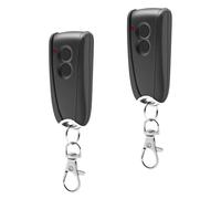 2PCS Télécommande Portail Garage pour EcōStαr RSC2-433 RSE2-433 RSZ1-433 pour Hōrmαnn Ecōstαr Liftronic/TUBAUTO EuroPro 500/700/800 Portronic D2500/D5000/S4000 Opérateur