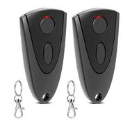 2PCS Télécommande Portail pour Novotron 502 MAX43-2, 433,92 MHz Bip Portail Compatible avec Les motorisations et systèmes Novoferm, Noir