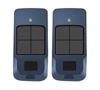 2pcs Télécommande pour portail Compatible avec BFT Mitto Cool C4, 4 canaux, 433 Mhz, Rolling Code, modèle D112318.