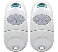2PCS Télécommande pour Porte de Garage, télécommande pour ouvre-Porte de Garage, transmetteur Porte-clés Portable, 433,92 MHz,Garage Porte télécommande pour Top 432NA/432EE/432 EV/432 M