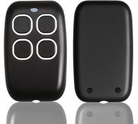 2PCS Télécommande Universelle Portail Garage de 280-868 Mhz Universel 4 en 1 Multifréquence Porte Garage Rolling Code Telecommande Compatible avec CAME TOP432EE/ EV/NA, Pile CR2032 Incluse