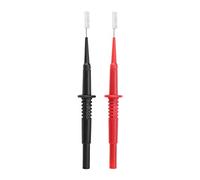 2pcs Test Sondes Aiguilles Perçantes Plug Socket Test Aiguille Aiguille Multimètre Sonde En Acier Inoxydable Pointe Sonde