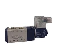 2PCS TG2521-08 1/4" 2 Position 5 Port Pneumatic Control Air Solenoid Valve.(AC220V)