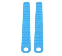 2PCS Thaw Belt for Frozen Meat, Silicone Sink Thawing Fixator Belt,Silicone Thaw Belts Easy to Hang Fast Defrosting Fixator Belts for Frozen Meat Steak Fish (Blue)