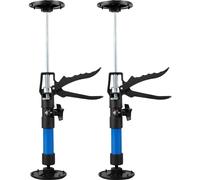 2PCS Tige de Support Telescopique 30-59cm Réglable Étai de Soutien Porte Tige Télescopique Charge Maximale 40kg Étai Porte Télescopique pour Plafond Montage Plaques de Plâtre (30-59cm)