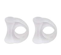 2pcs Toe Silicone Bunion Garde Soins des Pieds Orthopédique Toe Finger Toe Separator Separators Correction Pad Soins des Pieds Outil
