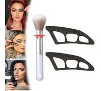 2pcs Tool à paupières Eyetour, Eyetour Your GLAM1 Bestie, Guide de fard à paupières Eyetour, outil de maquillage pour les yeux, pochoirs à paupières pour les yeux, pochoirs de maquillage rapide