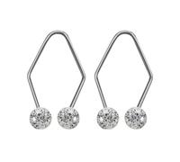 2PCS Tools de créateur de fossettes - Portable de soins de soins de la peau Face Exercise de beauté Dispositif, entraîneur facial léger Smile Natural Smile | Accessoire fascinant de joues pour un look