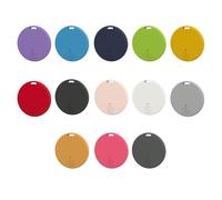 2Pcs Traceur GPS Bluetooth 5.2 Localisateur D’Objets Mini Traceur GPS Compatible iOS Android Via App Multi-Objets pour Portefeuille Animaux Valise 15m Batterie Remplaçable Signal Sonore Mode PerduLoc