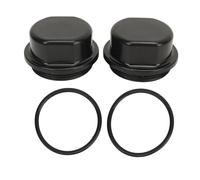 2Pcs Trailer Hub Bearing Dust 81143, Wheel Hub Dust Cover for Boat Hub with 5, Dust Cover with O, Replacement for Trailer Axle Hub Dust 48355V