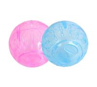2PCS Transparent Hamster Ball, Dwarf Hamster Exercise Ball, Running Wheel Alternative, Gerbil Toy, Small Pet Activity