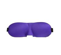 2pcs Travel Black Eye Mask For Sleep Safe Soft Padded Shade Cover Rest Relax Sleeping Blindfold(PURPLE)