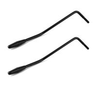 2pcs Tremolo Arms, 5mm/0.2in & 6mm/0.24in Thread Whammy Bars with Tip Metal Single Tremolo System for Electric Guitar