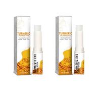 2PCS Turmeric Eye Cream Stick For Eye Bags, Eye Balm Stick Hydrating Moisturizing Eye Repair Skin Care
