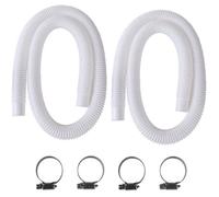 2Pcs Tuyau Piscine 32mm, pour Piscine Hors Sol, 150cm/59in, Tuyau pour Pompe de Piscine pour Intex 330 GPH, 530 GPH et 1000 GPH