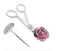 2pcs Tuyauterie Fleur Ciseaux Ongles Glaçage Sautille De Décoration De Gâteau De Décoration De Gâteau À Pâte De Cuisson De Pâtisserie