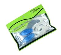 2pcs Twin Tail Fishing Frogs Baits Softs Lures Artificial Lures Silicone Silicone pour Les Fous