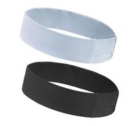 2pcs Unisexe Sport Sweat Bands Wide Elastic Spirbands Spirands Fitness Sweat Bandons pour Le Gymnase De Tennis Running Cycling Humiture Wicking Sports Bandons