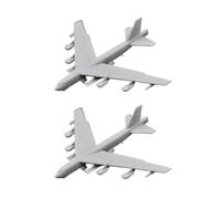 2PCS US B-52G Stratofortress Bombardier Modèle Résine 1/2000-1/350
