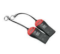 2Pcs USB 2.0 Lecteur de Carte Mémoire Card Adaptateur Corde pour Micro SD M2