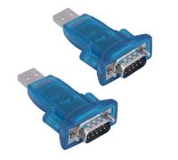2pcs USB 2.0 vers RS232 Chipset CH340 Convertisseur série 9 broches USB 2.0 vers RS232c Adaptateur pour Win7/8