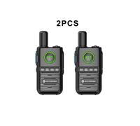 (2pcs-USB Plug) Mini Talkie-walkie PMR USB Portable MOTOROBO Radio bidirectionnelle Double PTT Talkies-walkies