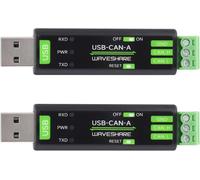 2Pcs Usb To Can Adapter Model A,Stm32 Chip Solution,Multiple Working Modes,Multi-System Compatible