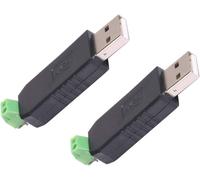 2Pcs Usb To Rs485 485 Converter Adapter Support Win7 Xp Vista Linux Mac Os[ZHUJ1593]