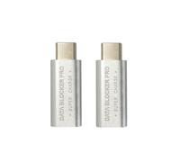2PCS USB Type-C Data Blocker USB-C Juice Jack Adaptateur Support Charge Rapide (50V / 5A) ArrêTer le Vol de DonnéEs (Argent)